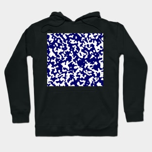 Camouflage blue and white Hoodie